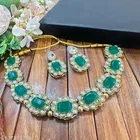 Handicraft Premium Quality Kundan Long Earring for Women & Girls