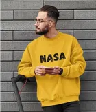 Round Neck Printed Sweatshirt for Men 