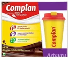 Complan Royal Chocolate Health Drink 500 g Refill + Free Shaker