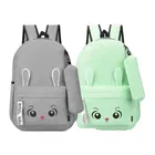 Combo of Korean Design PU Backpacks for Women & Girls 