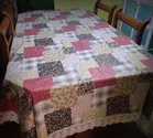 PVC Printed 4 Seaters Table Cover 