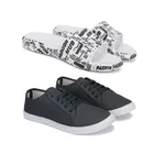 Combo of Sliders & Casual Shoes for Men 