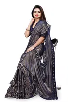 Lycra Blend Embellished Saree for Women 