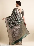 Organza Zari Woven Saree for Women 