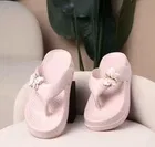 Slippers for Women, Beige 