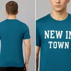 Round Neck Printed T-Shirt for Men 