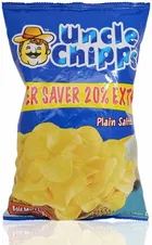 Uncle Chips Plain Salted , 3X30Gm,(Set Of 3)