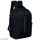 Polyester Backpack for Men & Women, Black