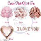 38 Pcs Balloons Decoration Kit, Multicolour, Set of 1