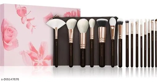 Makeup Brushes Set, Multicolor, Set of 1
