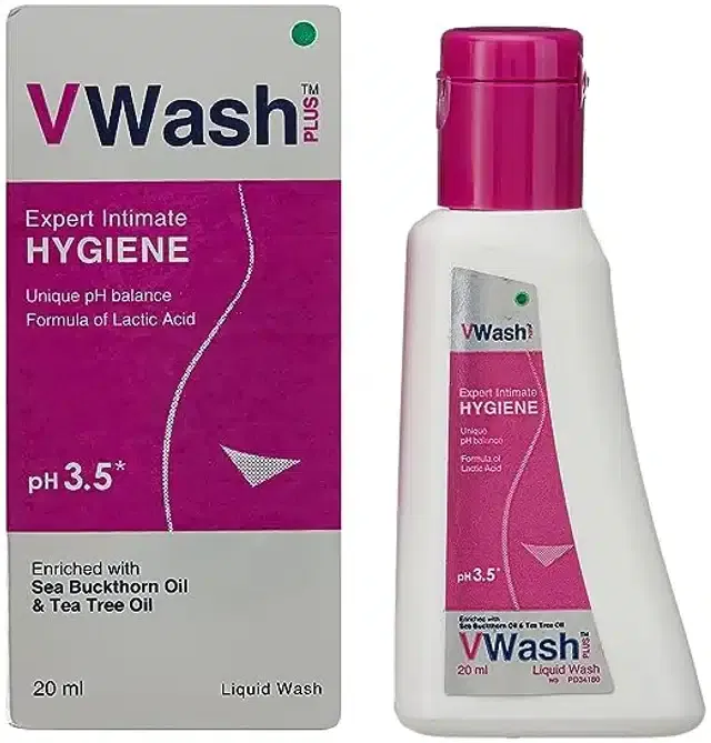 Vwash प्लस एक्सपर्ट इंटिमेट हाइजीन 20Ml