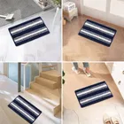 Status Microfiber Anti Slip Stripe Doormat 38x58cm