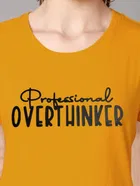 Round Neck Printed T-Shirt for Women 