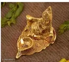 Metal Leaf Kuber Diya 
