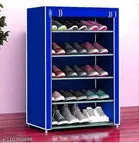 5 Layer Metal Collapsible Shoe Rack 
