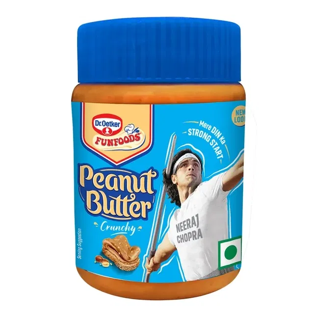 Dr. Oetker फ़नफूड्स पीनट बटर क्रंची 210 g