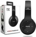 P47 Foldable Wireless Bluetooth Headphone with Mic & SD Card Support 
