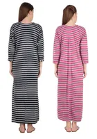 Woolen Hosiery Nighty for Women 