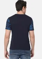 Round Neck Printed T-Shirt for Men 