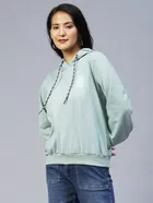 Women's Oversized Hooded Sweatshirt 