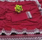 Georgette Embellished Saree for Women 