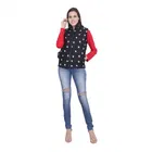 Women's Printed Sleeveless Jacket 