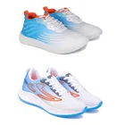 Sports Shoes for Men, Multicolor, Pack of 2 