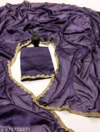 Chiffon Solid Saree for Women 