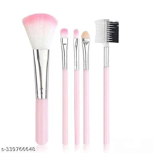 Makeup Brushes Set, Multicolor, Set of 1