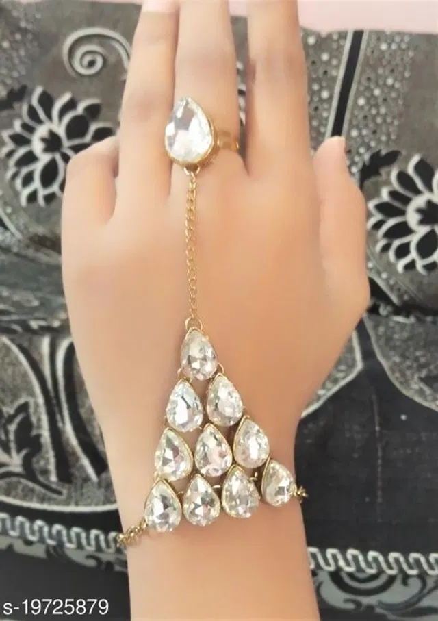 Alloy Bracelet for Women (Multicolor)