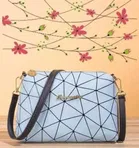 Pu Sling Bag For Women (Grey)