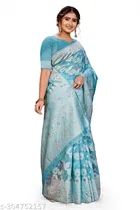 Cotton Zari Woven Saree for Women 