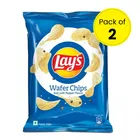 Lay's Salt with Pepper Wafer Chips, 2X48 g (Pack of 2)