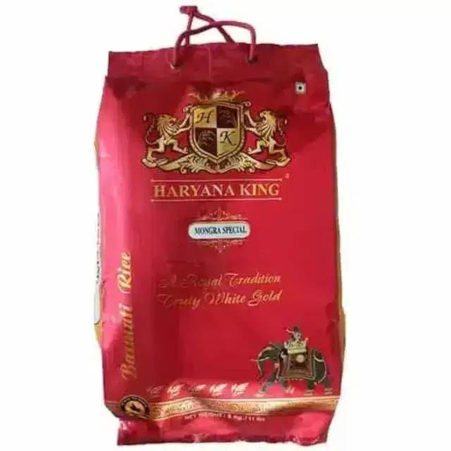 हरियाणा किंग मोगरा स्पेशल बासमती चावल 5 kg