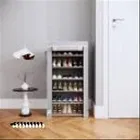 Metal 6 Layer Collapsible Multipurpose Rack 