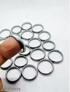 Iron Shani Dev Ring Pack of 10 for Men 