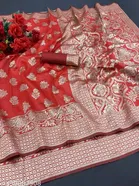 Soft Silk Zari Woven Saree for Women 