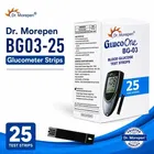 Dr. Morepen BG-03 Glucometer with 25 Test Strips 