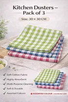 Kitchen Dusters Pack of 3