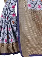 शारदा क्रिएशन मैसूर सिल्क प्रिंटेड साड़ी 