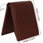 Leather Solid Wallet for Men 