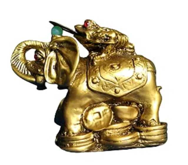 Polyresin Decorative Showpiece (Golden)