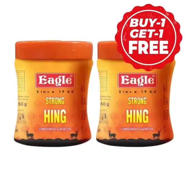ईगल हींग 2X50 g (1 के साथ 1 मुफ्त)