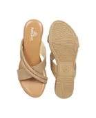 Flats for Women, Beige 