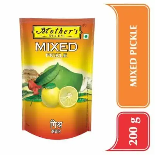Mother's Recipe Mixed Pickle 200 g (Pouch)