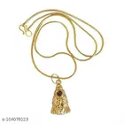 Hanuman Yantra with Locket Gold-Plated Metal Pendant Set for Men 