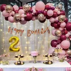 2nd Happy Birthday Balloon Decoration Kit, Multicolor, Pack Of 68