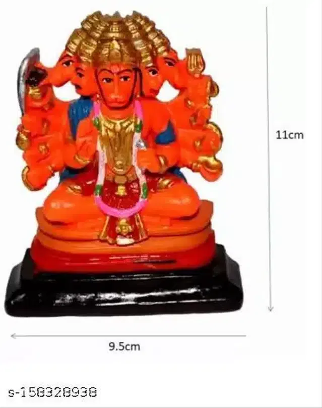 God Hanumanji Showpieces (Orange)