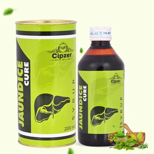 JAUNDICE CURE SYRUP 200ML, Keeps your liver healthy, (Pack of 1)