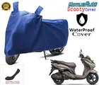 Polyester Two Wheeler Cover, Blue